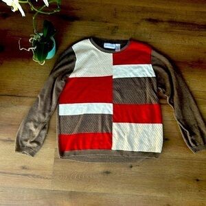 Alfred Dunner large sweater vintage !!